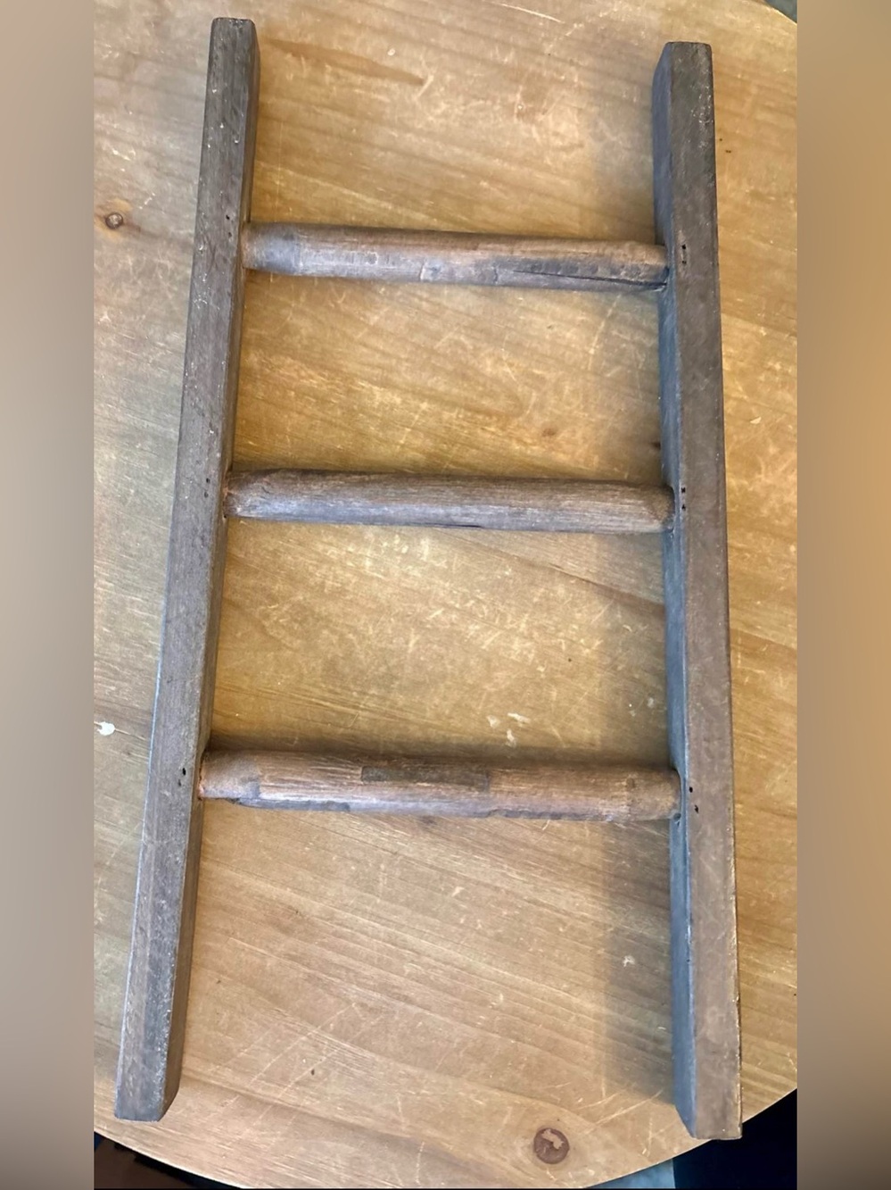 *NEW* Mini Wooden Rustic Farmhouse Kitchen Towel Ladder